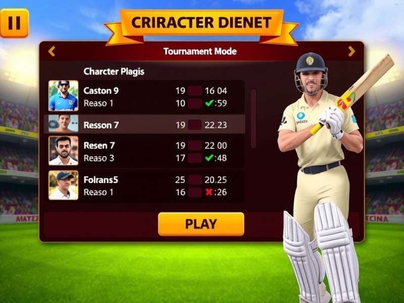 Legendary Cricket Warlord Gameplay Screenshot